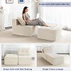 MAXYOYO Modular Sectional Sofa Couch, Sleeper Chair Modern Boneless Couch for Living Room, No Assembly Required - 3 of 4