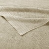12Pcs 100% Cotton Solid Bath Towel Set, Anti-Microbial Zero Twist Front Quick Dry Towel - 3 of 4