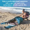 Catalonia Funny Printed Hooded Beach Towel - Quick-Dry Microfiber Sand-Free Swim Cape for Adults, Kids, Family - Lightweight Travel & Pool Cover-Up - 3 of 4