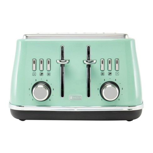 Haden Heritage 4-slice Wide Slot Stainless Steel Body Countertop Retro  Toaster With Adjustable Browning Control : Target