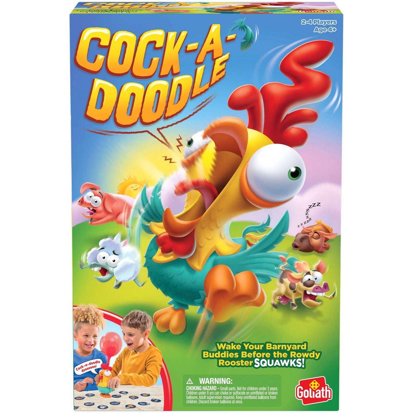 Детская настольная игра Goliath Cock-A-Doodle Board Game — фото 1