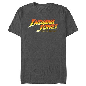 Men's Indiana Jones and the Dial of Destiny Official Movie Logo T-Shirt - 1 of 4