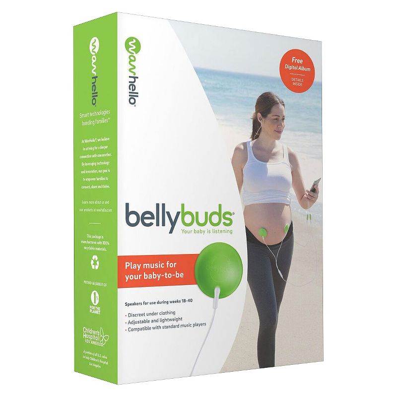 Bellybuds Deluxe Baby-Bump Sound System, 1 of 5