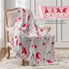 Cozy Bliss Gnome Bed Blankets Christmas Blanket 50x60" - 4 of 4