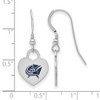 Black Bow Jewelry Sterling Silver  NHL Dangle Earrings - 2 of 4