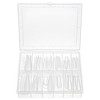 Unique Bargains Scale Faux Crystal Extension Fake Nails 120 Pcs - 2 of 4