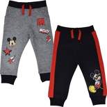 Disney Mickey Mouse Lion King Pumbaa Simba Timon Lightning Mc Queen Fleece 2 Pack Pants Toddler to Little Kid
