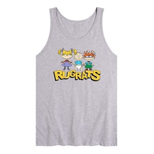 Men's - Rugrats - Line Up Graphic Tank Top - 1 of 2