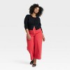 Women's Smart High-Rise Wide Leg Jeans - Ava & Viv™ - 3 of 3