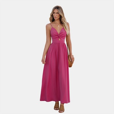 Fuschia Maxi Dress