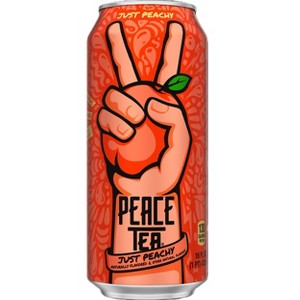 Peace Tea Just Peachy Iced Tea - 16 fl oz - 1 of 3
