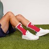 MLB Philadelphia Phillies Large Crew Socks: Team Logo Midweight Cushioned Apparel - 3 of 3