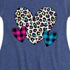 Girls' - Instant Message - Patterned Hearts Fit & Flair Cap Sleeve Graphic Dress - 2 of 4