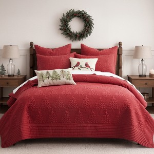 O Christmas Tree  Quilt Set - Levtex Home - 1 of 4