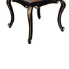 Acme Furniture 21.65" Betria Accent Table Engineering Stone Top and Gold and Black Finish : Rectangle, No Assembly, Metal Glides, Drawer - 3 of 4
