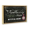 Stupell Industries Mystical Brews Apothecary Shoppe Floating Frame Canvas Art - 2 of 4