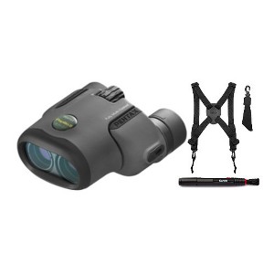 Pentax Papilio II 6.5 x 21 Porro Prism Binoculars with Harness and Lens Pen - 1 of 3