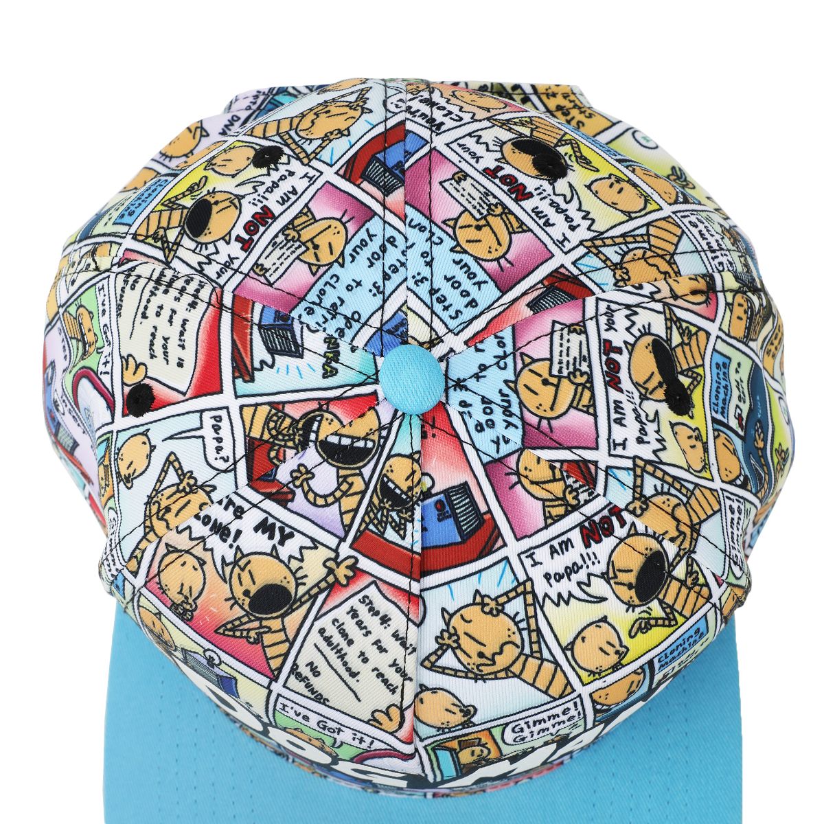 Dog Man Comic Panels Youth Snapback Hat - thumbnail 6
