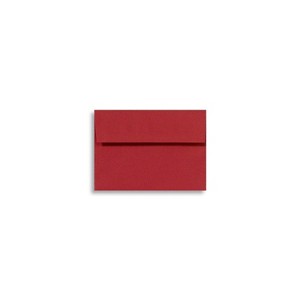 LUX A1 Invitation Envelopes 3 5/8 x 5 1/8 250/Box Holiday Red FE4265-15-250 - 1 of 1