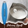 PowerLix Milk Frother Handheld Battery Operated Electric Whisk Foam Maker For Coffee With Stainless Steel Stand Included - 4 of 4