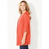 Catherines Women's Plus Size Shadow Stripe Cardigan - 4 of 4
