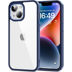 Entronix Case Compatible with iPhone 13 - [Clear Back] Impact Chrome Frame - 1 of 4