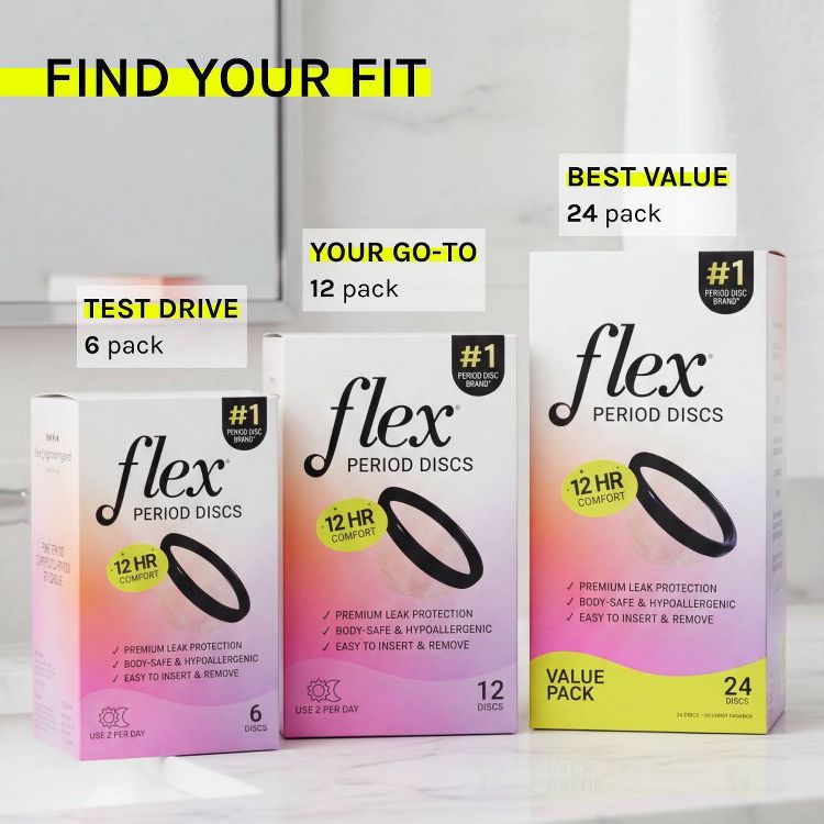 Flex Menstrual Discs, 2 of 9