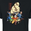 Women's - Avatar: The Last Airbender - Aang Group Cropped Graphic T-Shirt - image 2 of 4