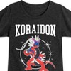 Girls' - Pokémon - Koraidon Collegiate Fitted Short Sleeve Graphic T-Shirt - 2 of 4