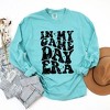 Simply Sage Market Women's In My Game Day Era Long Sleeve Garment Dyed Tee - 3 of 4