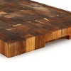 MegaChef 17 x 13 Inch Acacia Wood Butcher Block Carving and Cutting Board with Juice Groove - 4 of 4