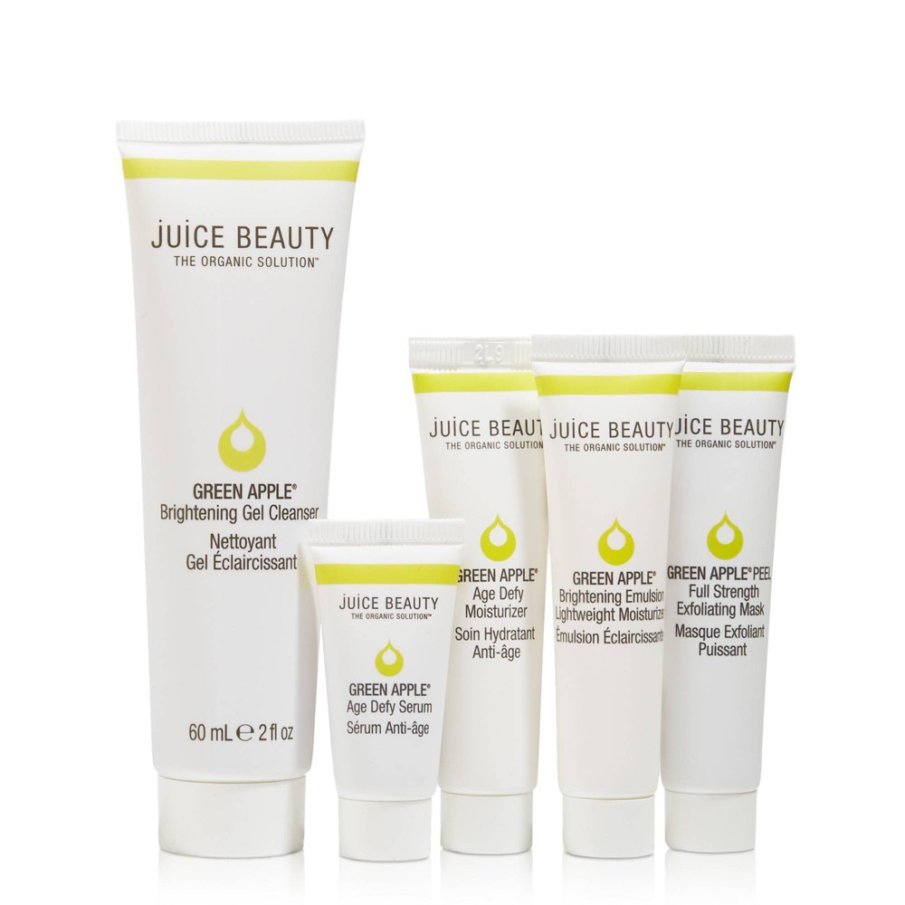 Photos - Cream / Lotion Juice Beauty Green Apple Best Sellers Brightening Solutions Kit - 3.76 fl