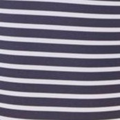 navy white stripes