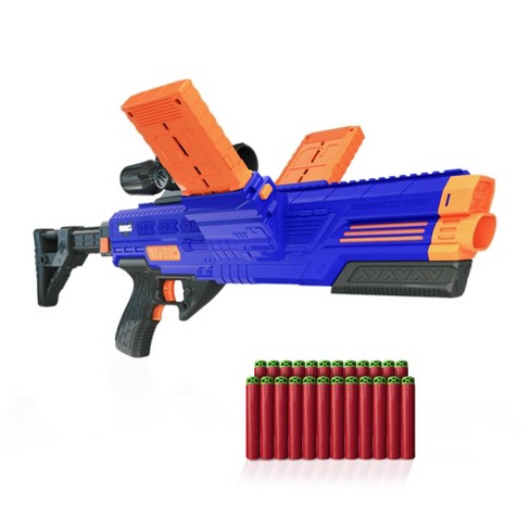 Motorized store nerf gun