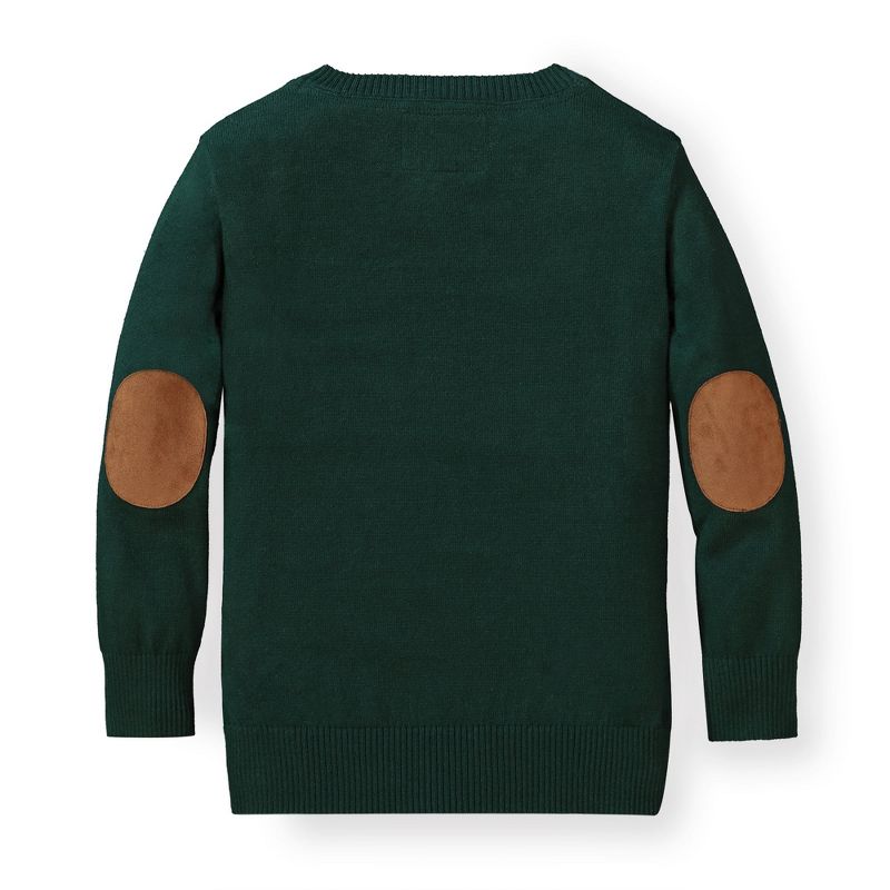 Hope & Henry Boys' Organic Cotton V-Neck Sweater, Kids, 4 of 8