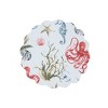 C&F Home Behari Coastal Sea Life Cotton Quilted Round Reversible Placemat Set of 6 - 3 of 4