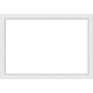 Amanti Art Blanco White Framed Dry Erase Magnetic Board - 1 of 4