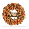 Nearly Natural 30” Halloween Burlap Ribbon Wreath - 2 of 4