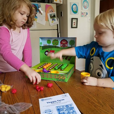 Learning Resources Veggie Farm Sorting Set, 46 Pieces, Ages 3+ : Target