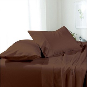 Egyptian Linens Basics Super Soft Easy Care Microfiber Sheet Set - 15" Pockets - 1 of 4