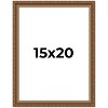 PosterPalooza | Classic Gold Picture Frame - UV Acrylic, Foam Board Backing, Hanging Hardware - 2 of 4