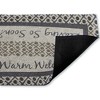 Stupell Industries Warm Welcome & Leaving Soon Printed Outdoor Imitation Sisal Floor Mat, design by Arrolynn Weiderhold - 2 of 4