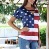 Anna-Kaci Women's All American Girl V Neck Top - image 3 of 4