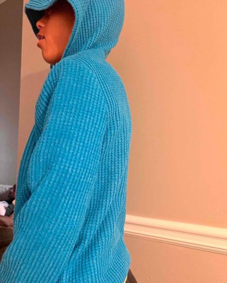 Boys' Thermal Pullover Sweatshirt - Cat & Jack™ Blue XS