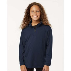 EG PRO Girls Pullover Sweater Quater-Zip Pro Lock Performance - 1 of 4