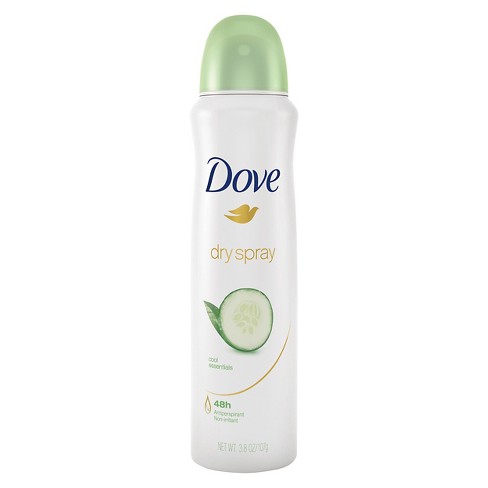 Dove Cool Essentials Dry Spray Antiperspirant 3.8 Oz : Target