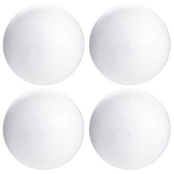 Juvale 2 Pack Foam Balls For Crafts, 6-inch Round Whitepolystyrene Spheres  For Diy Projects, Ornaments, School Modeling, Drawing : Target