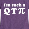 Girls' - Instant Message - I'm Such A Q T Pi Fitted Short Sleeve Graphic T-Shirt - 2 of 4