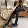 Anna-Kaci Women's Opaque Stretch Tights with Soft Elastic Waistband and Smooth Finish - 3 of 4