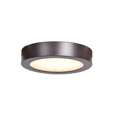Access Lighting Strike 2.0 1 - Light Flush Mount in  Bronze
